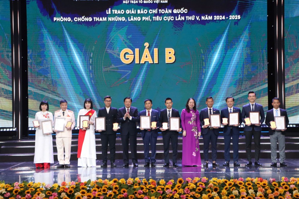 Tạp chí Kiến trúc Việt Nam đạt giải B Giải Báo chí toàn quốc phòng, chống tham nhũng, lãng phí, tiêu cực lần thứ V