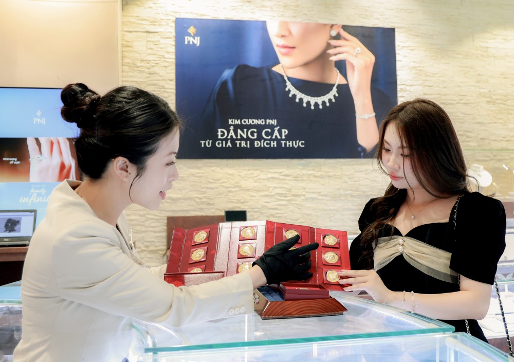 PNJ làm mới danh mục sản phẩm và trải nghiệm mua sắm ngày Thần Tài