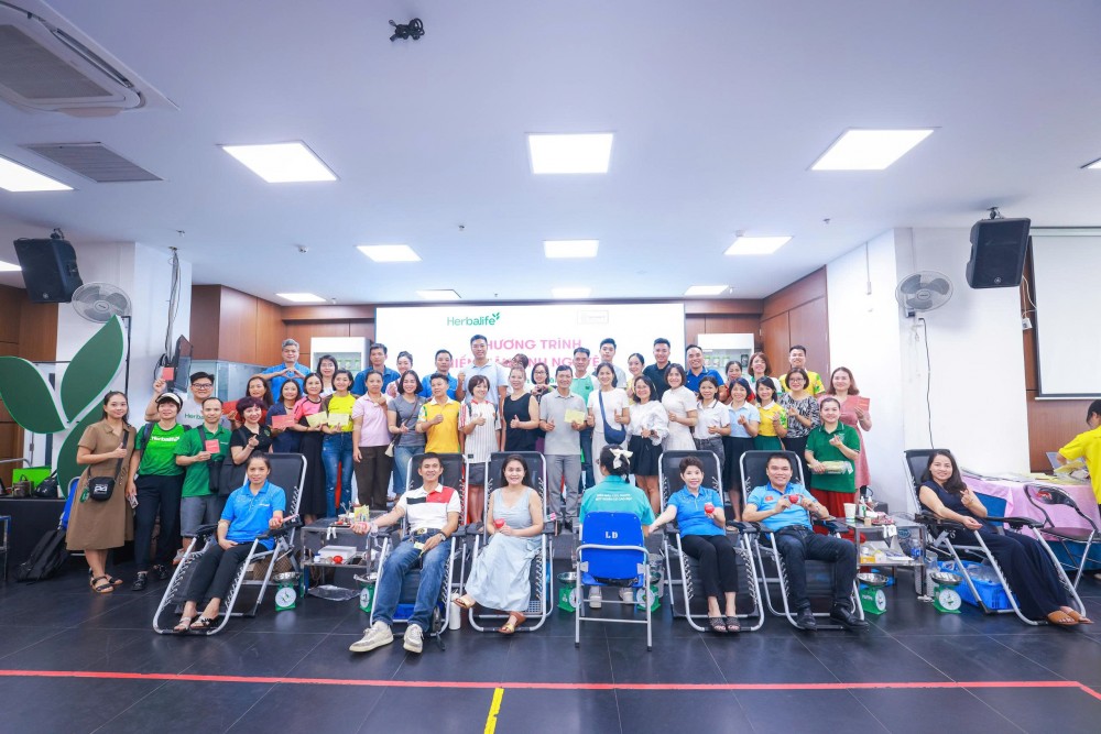 Herbalife Việt Nam tổ chức Ngày Hiến Máu Tình Nguyện 2026 tại TP. Hồ Chí Minh và Hà Nội, tiếp nhận 183 đơn vị máu