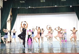 Nghệ sĩ ballet Hàn Quốc Yoon Byeol giao lưu nghệ thuật múa ballet cùng học viên Học viện Múa Việt Nam