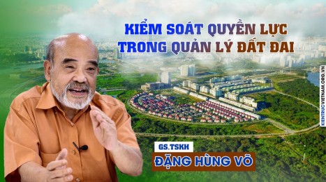 KIỂM SOÁT QUYỀN LỰC TRONG QUẢN LÝ ĐẤT ĐAI