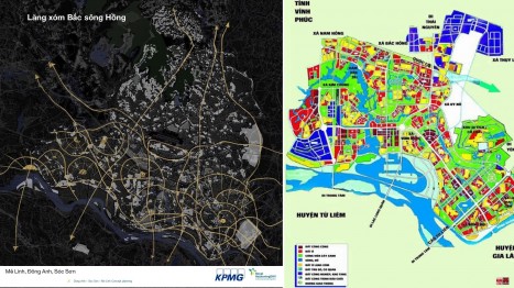 Không gian cho Đất và Nước sau 25 năm quy hoạch Thành phố Bắc Sông Hồng (1998-2003)