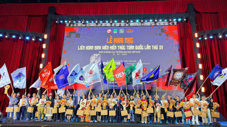 Khai mạc Festival Sinh viên Kiến trúc toàn quốc lần thứ XV
