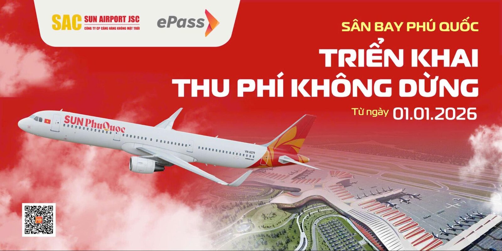 Sân bay Phú Quốc chính thức triển khai thu phí không dừng