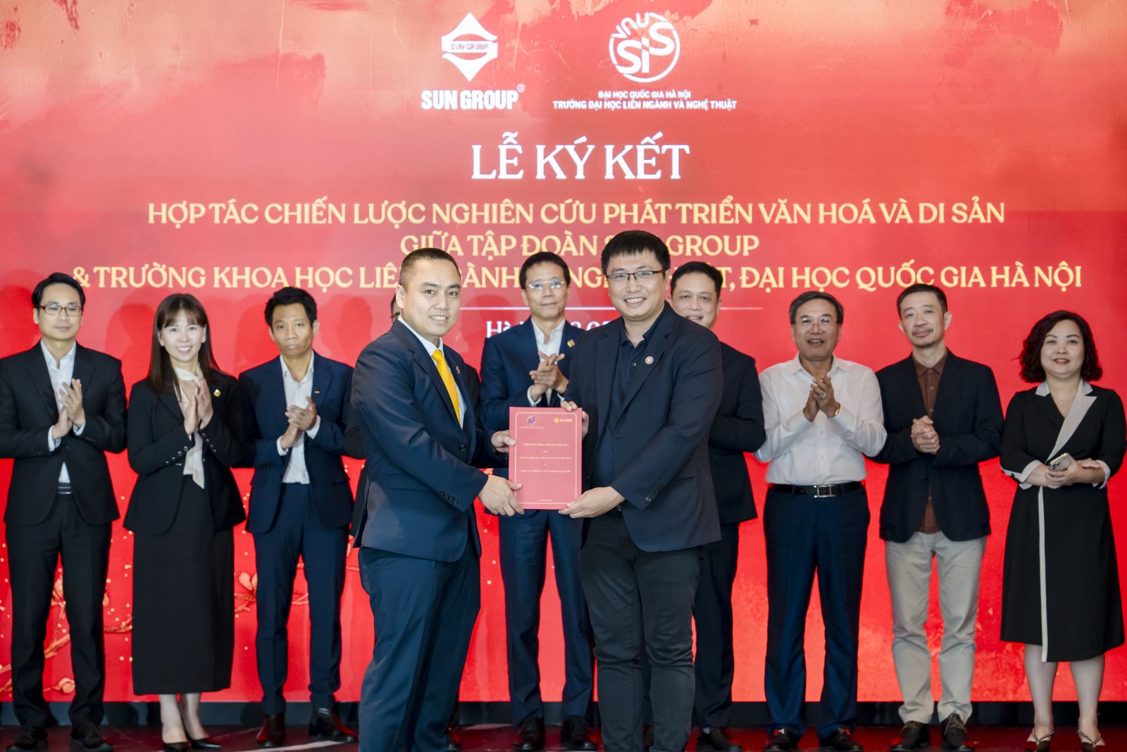 Đại học Quôc gia Hà Nội đồng hàng cùng Tập đoàn Sun group trong nghiên cứu phát triển văn hóa và di sản Việt Nam