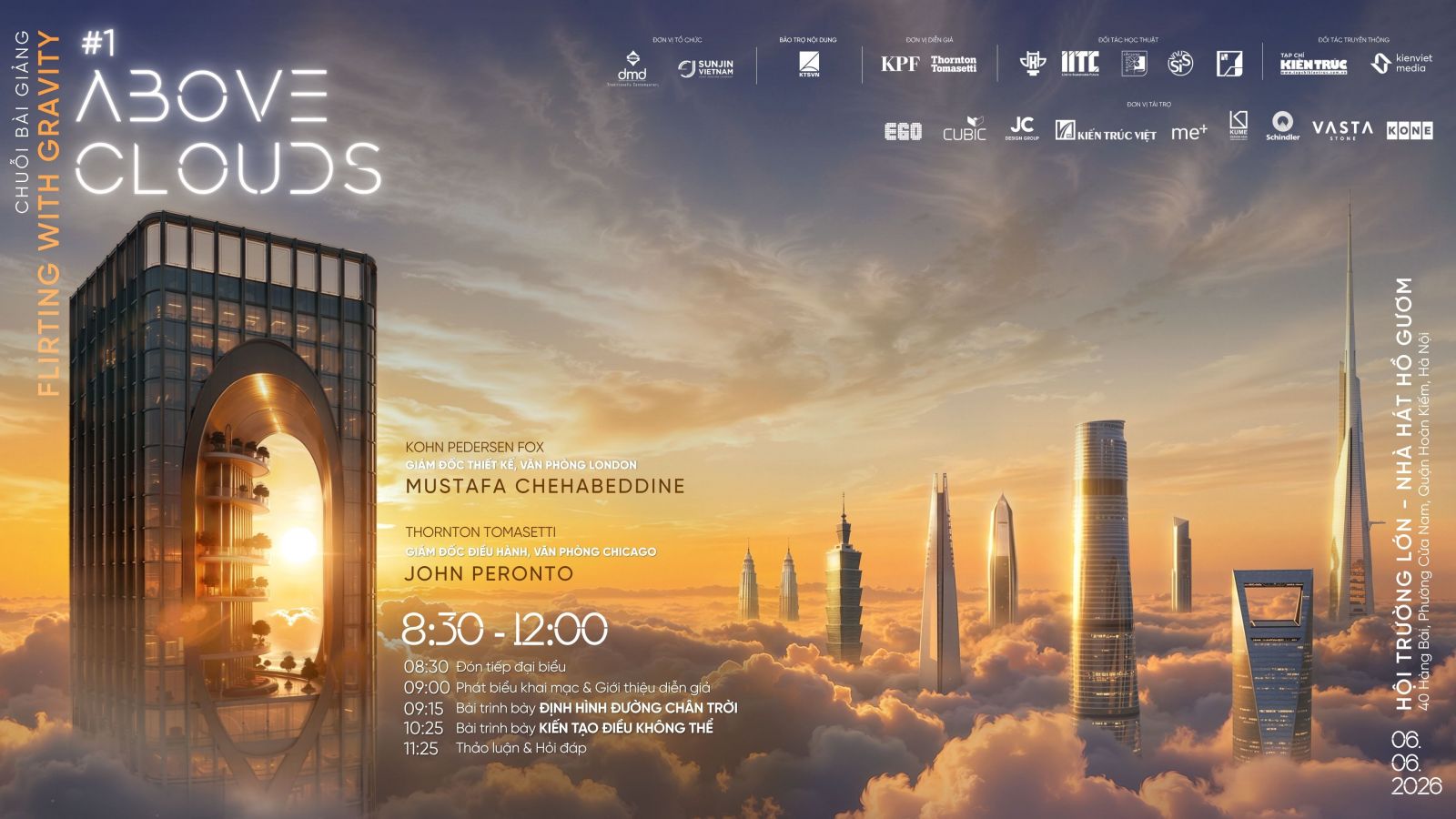 Above Clouds – Cuộc đối thoại quốc tế về những công trình phía trên tầng mây