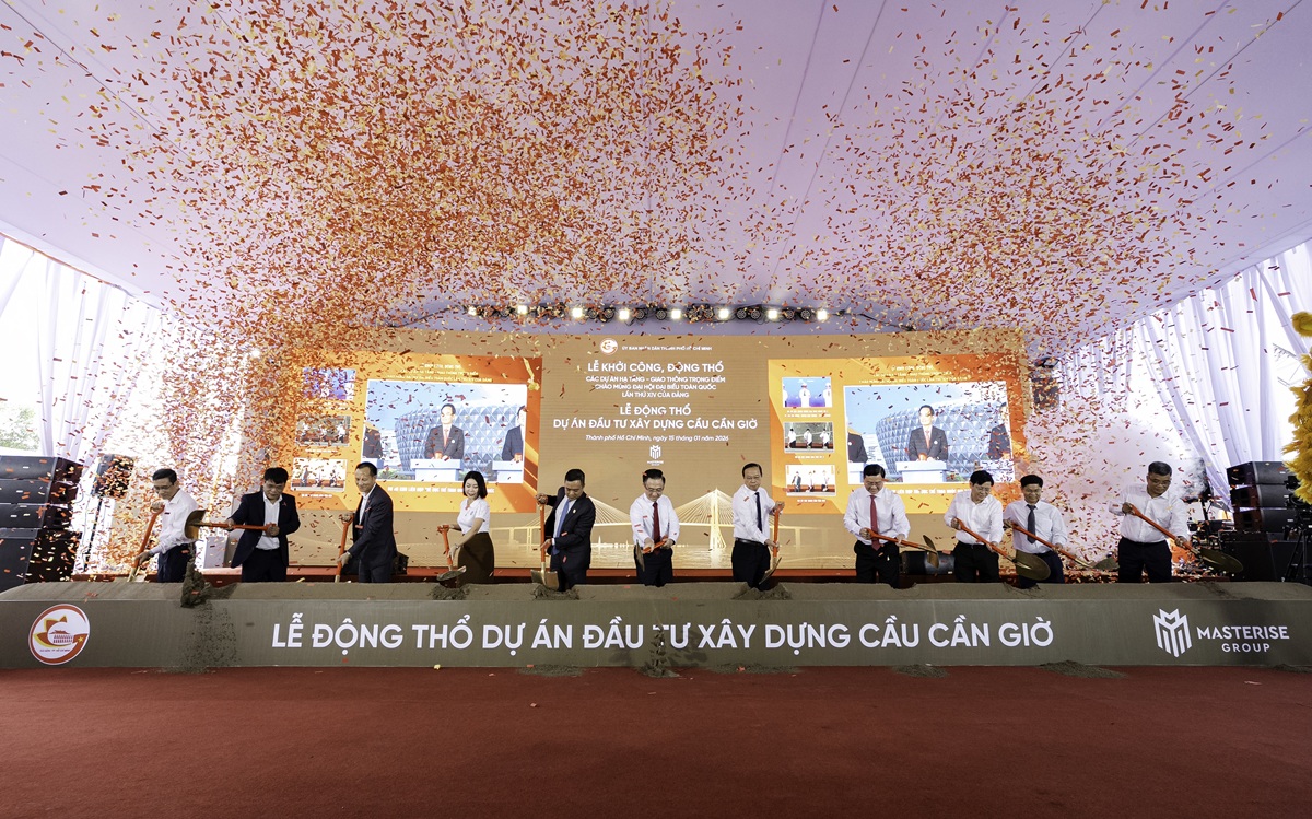 Động thổ cầu Cần Giờ: “Cú đấm thép” hạ tầng mở chu kỳ tăng trưởng mới cho bất động sản biển phía Nam TP.HCM 