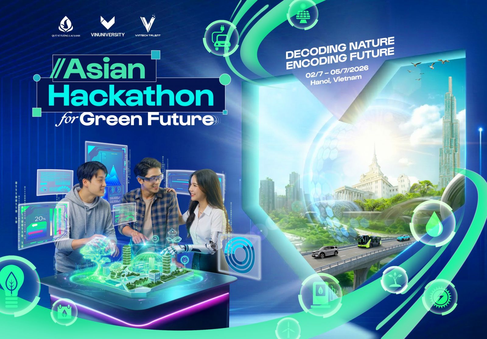 Phát động cuộc thi Asian Hackathon for Green Future 2026 