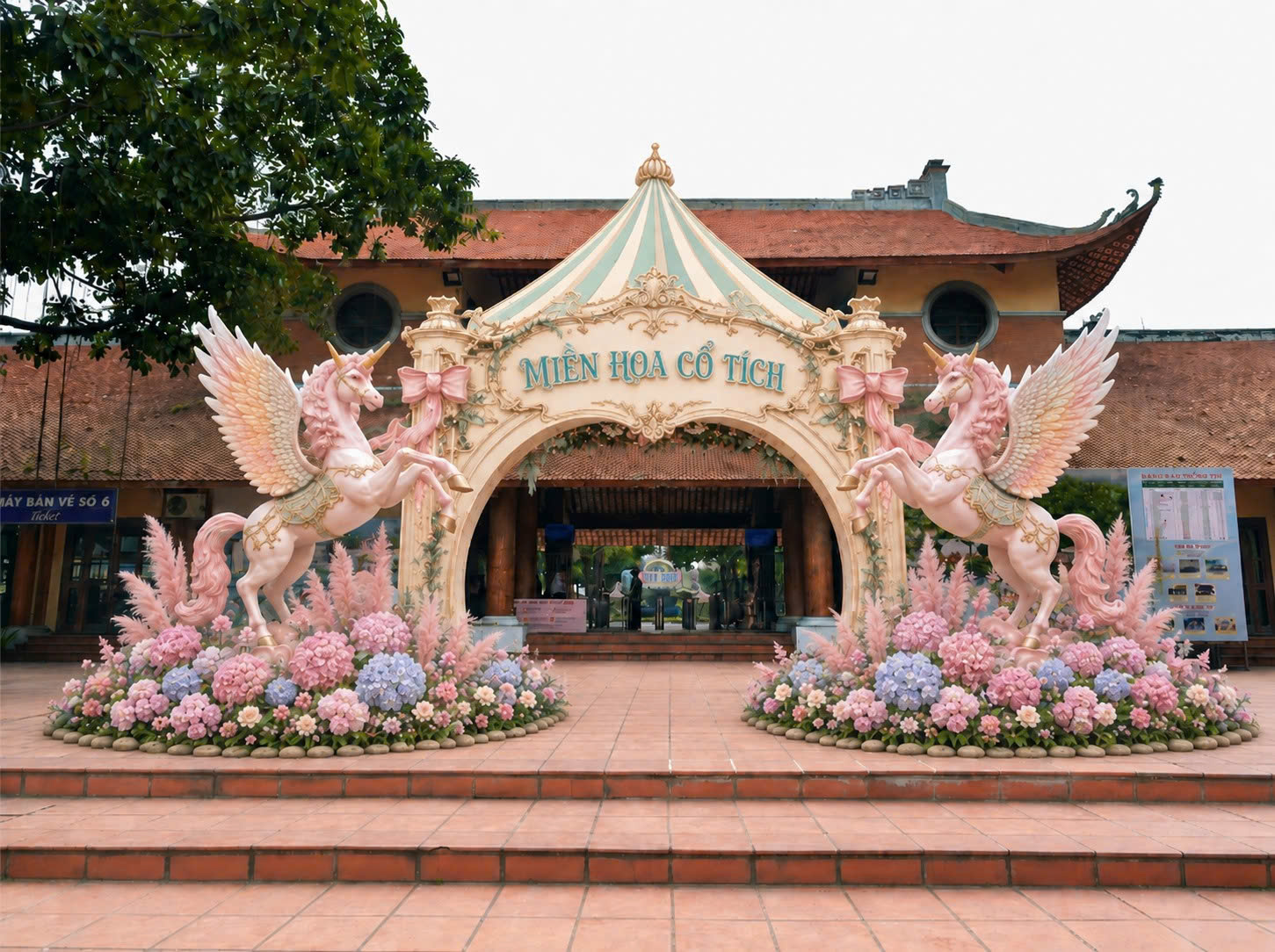 Công viên Thiên đường Bảo Sơn: Khi không gian kiến trúc kể chuyện văn hóa qua một mùa lễ hội