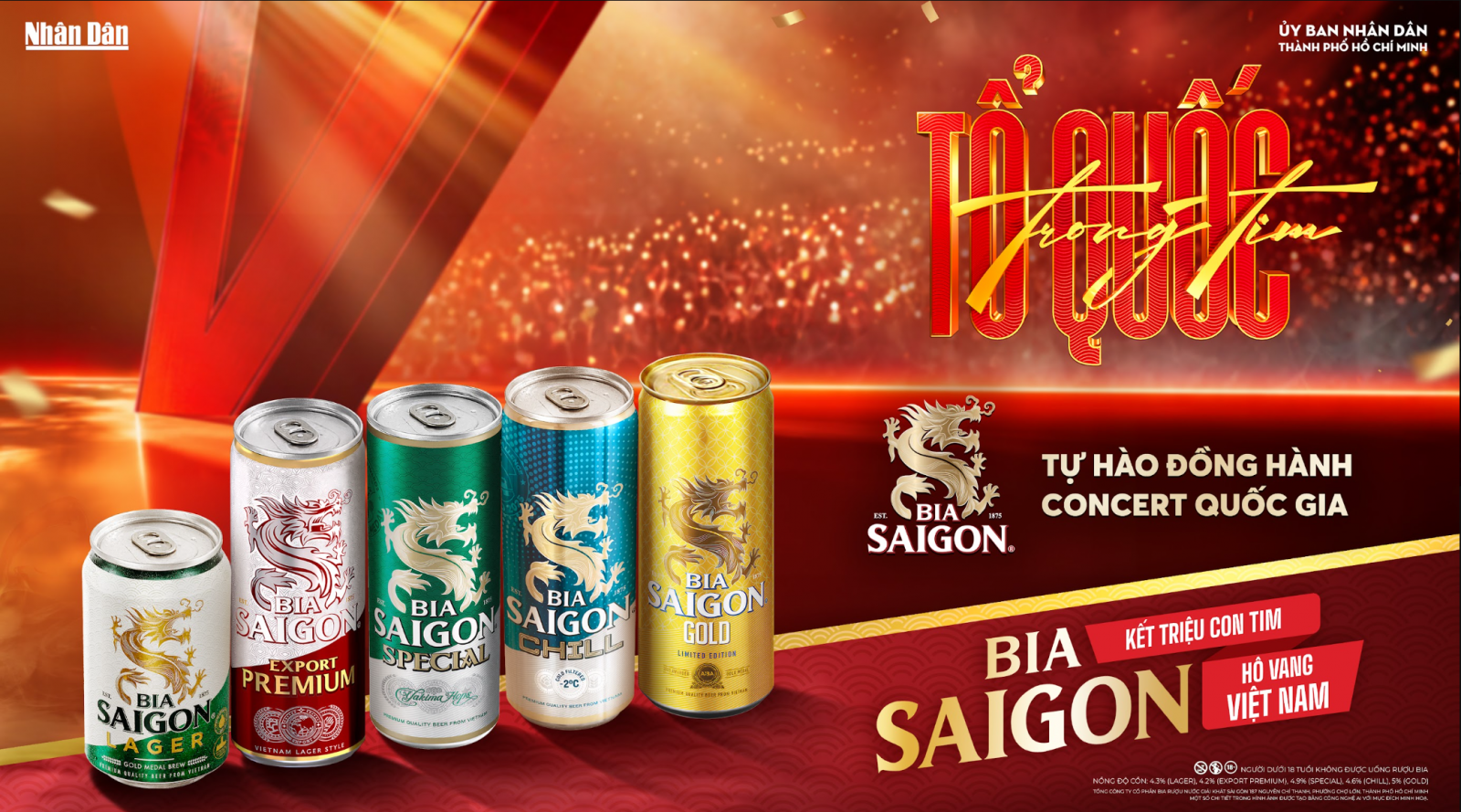 Bia Sài Gòn đồng hành cùng \\\