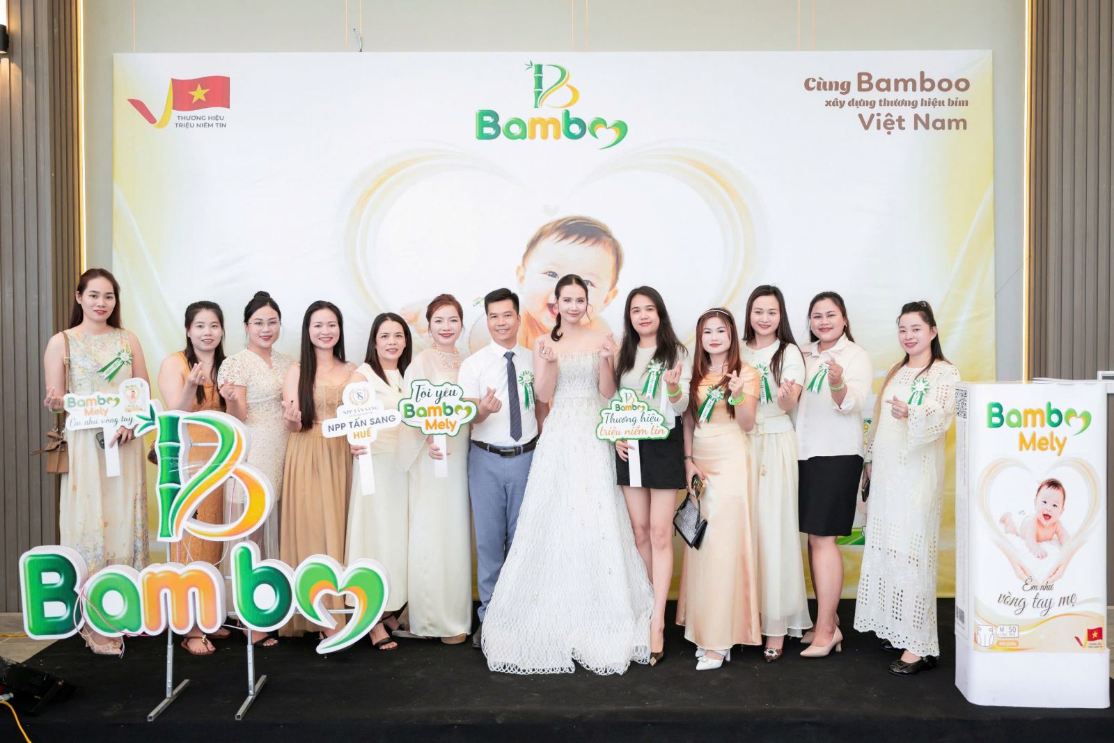 Bamboo Mely chính thức ra mắt tại sự kiện “Vươn Mình Tỏa Sáng” – Khẳng định bước tiến mới của thương hiệu bỉm Việt