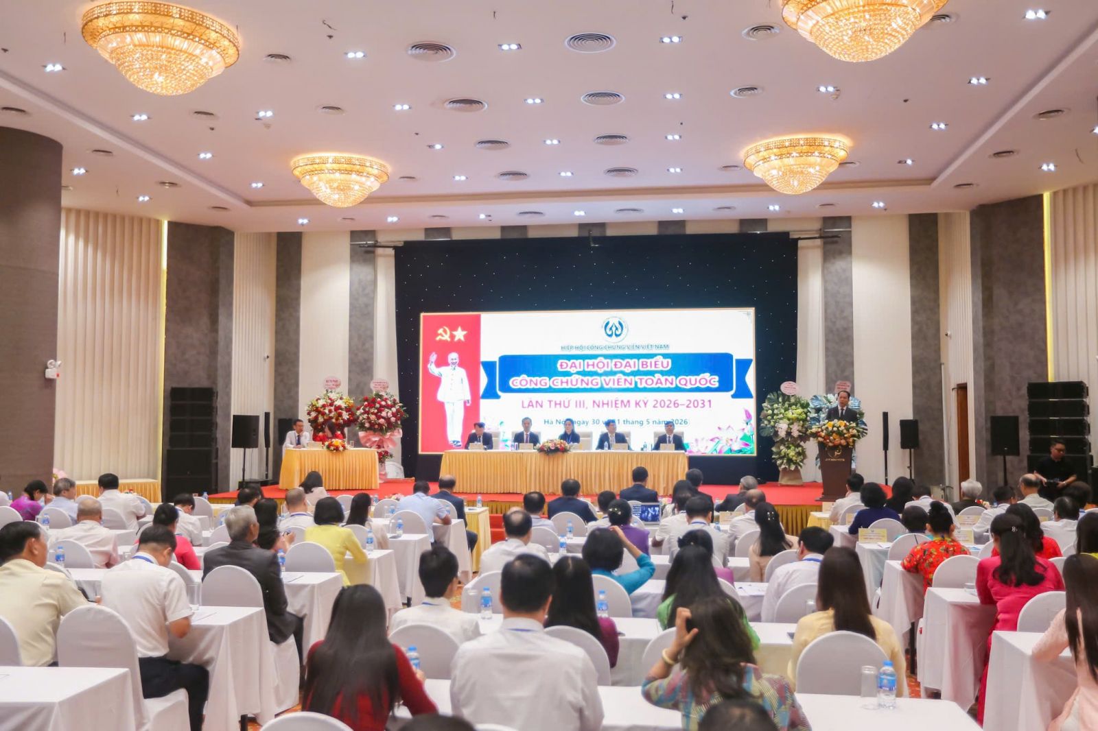 Đại hội đại biểu công chứng viên toàn quốc lần thứ III diễn ra trong 2 ngày 30-31/5
