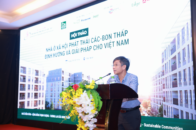 Nhà ở xã hội phát thải các-bon thấp: Bắt đầu từ thiết kế, hướng tới mô hình có thể nhân rộng