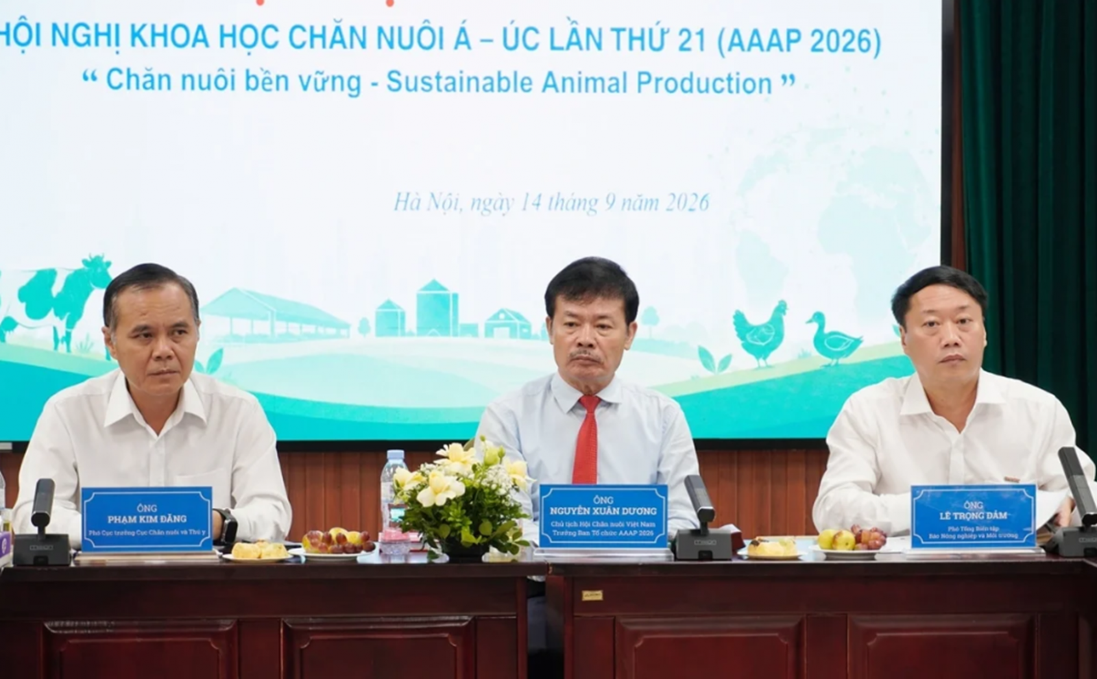 Sắp diễn ra hội nghị Khoa học Chăn nuôi Á - Úc lần thứ 21 (AAAP 2026)