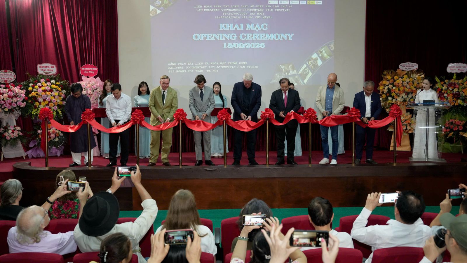 Khai mạc Liên hoan phim Tài liệu Châu Âu - Việt Nam lần thứ 16