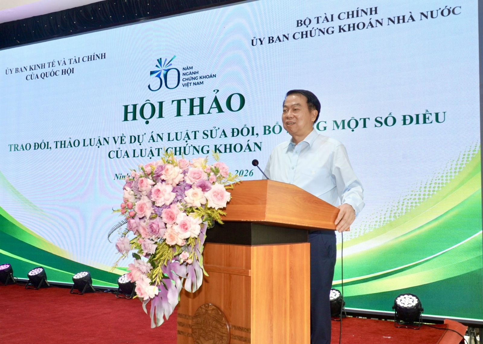 Sửa đổi Luật chứng khoán: Dự kiến trình Quốc hội vào Kỳ họp tháng 10/2026