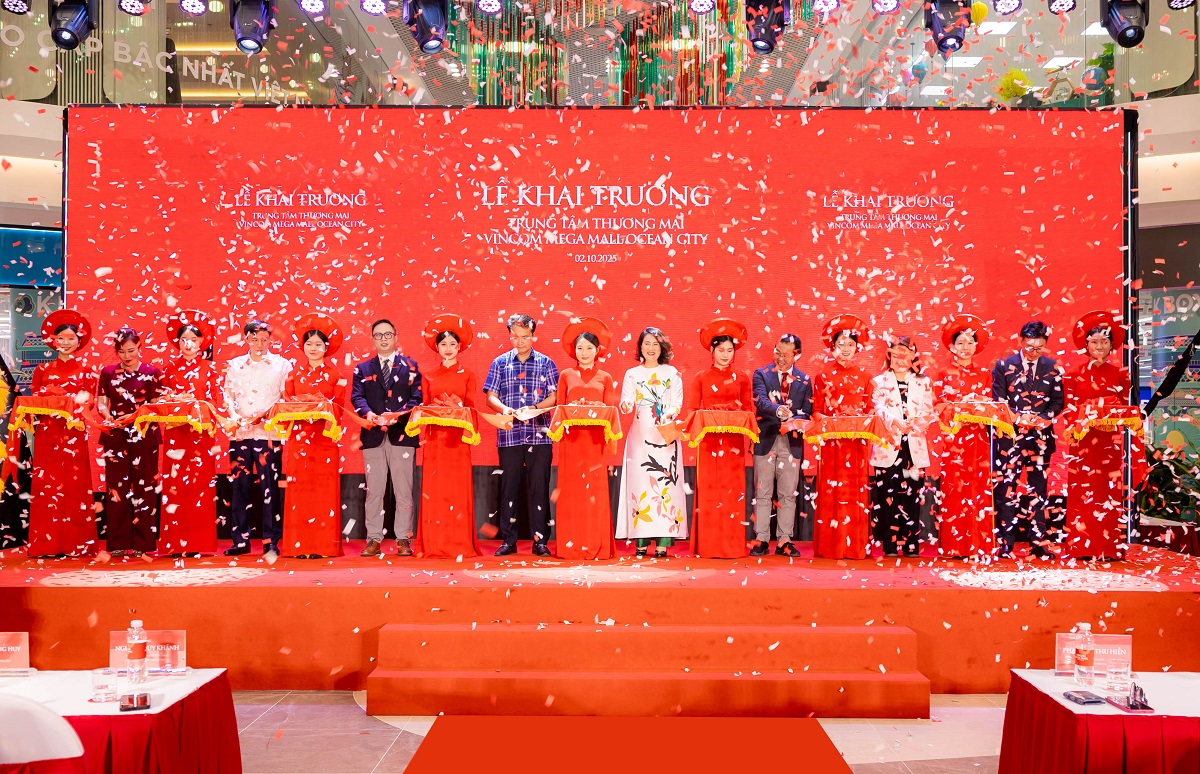 Chính  thức khai trương Trung tâm thương mại Vincom Mega Mall Ocean City