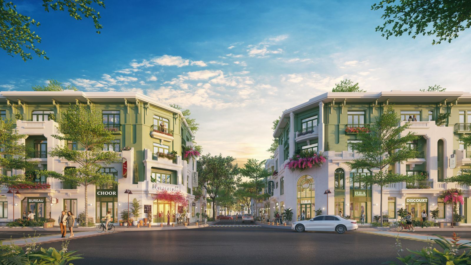 Đại lộ hoa tại Flora Avenue: Biểu tượng sống xanh giữa nhịp đô thị hiện đại