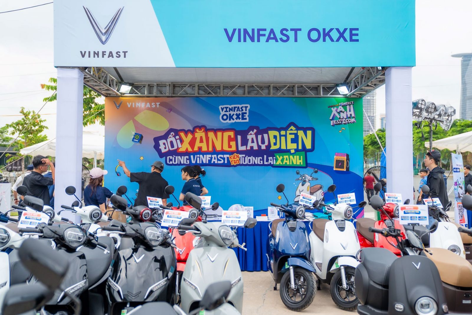 VinFast giúp xe máy điện tiện hơn xe xăng với 150.000 trạm đổi pin trên toàn quốc