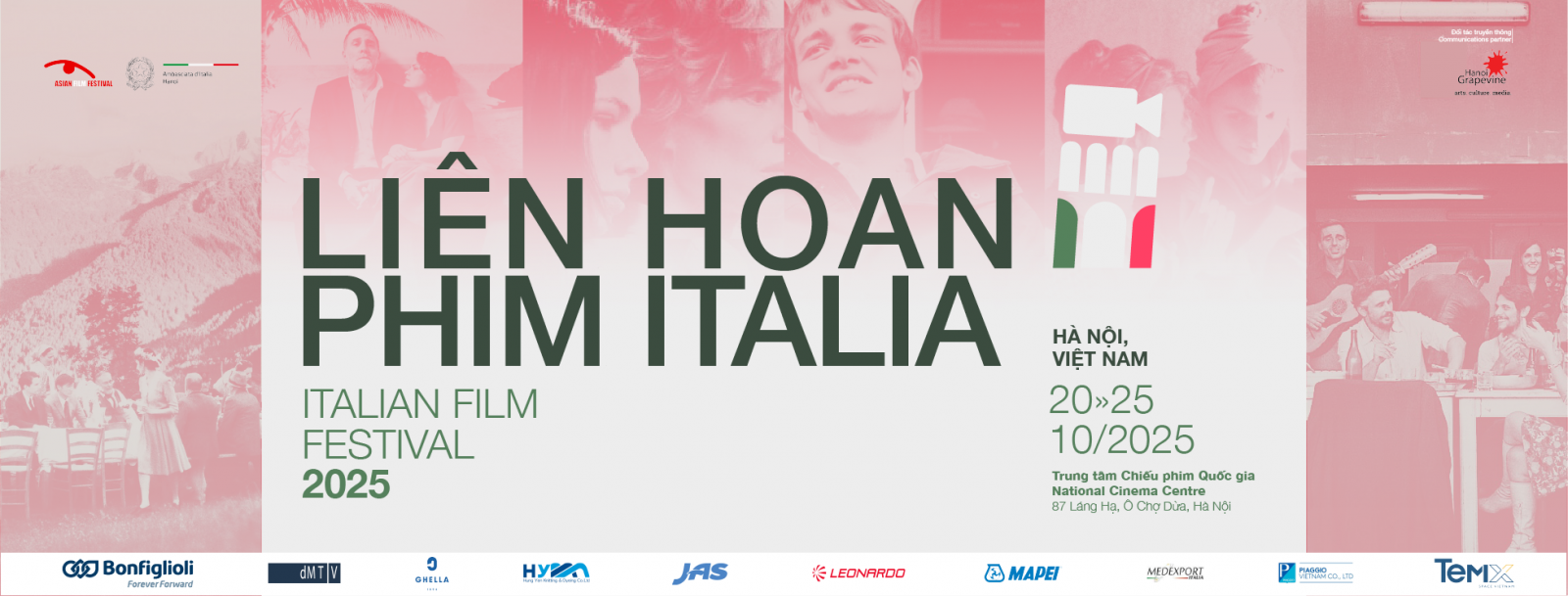 Liên hoan Phim Italia 2025 mang đến cho khán giả Việt Nam 6 bộ phim tiêu biểu của điện ảnh Italy đương đại