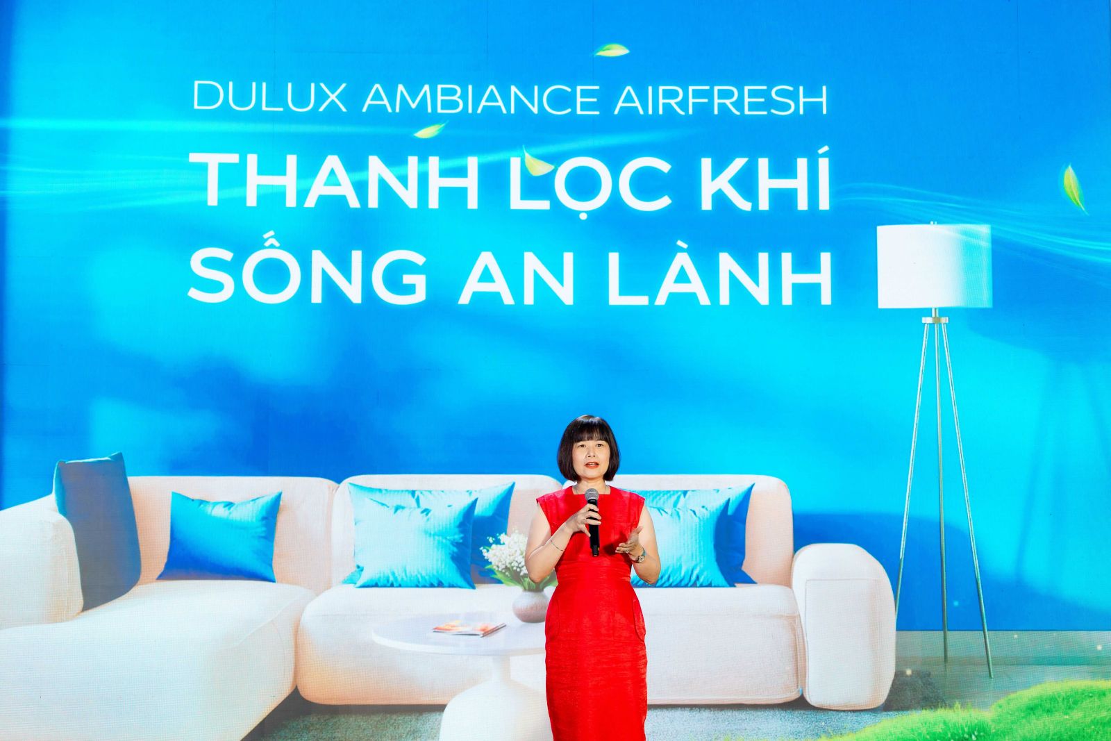 AkzoNobel ra mắt sơn nội thất siêu cao cấp có khả năng thanh lọc không khí