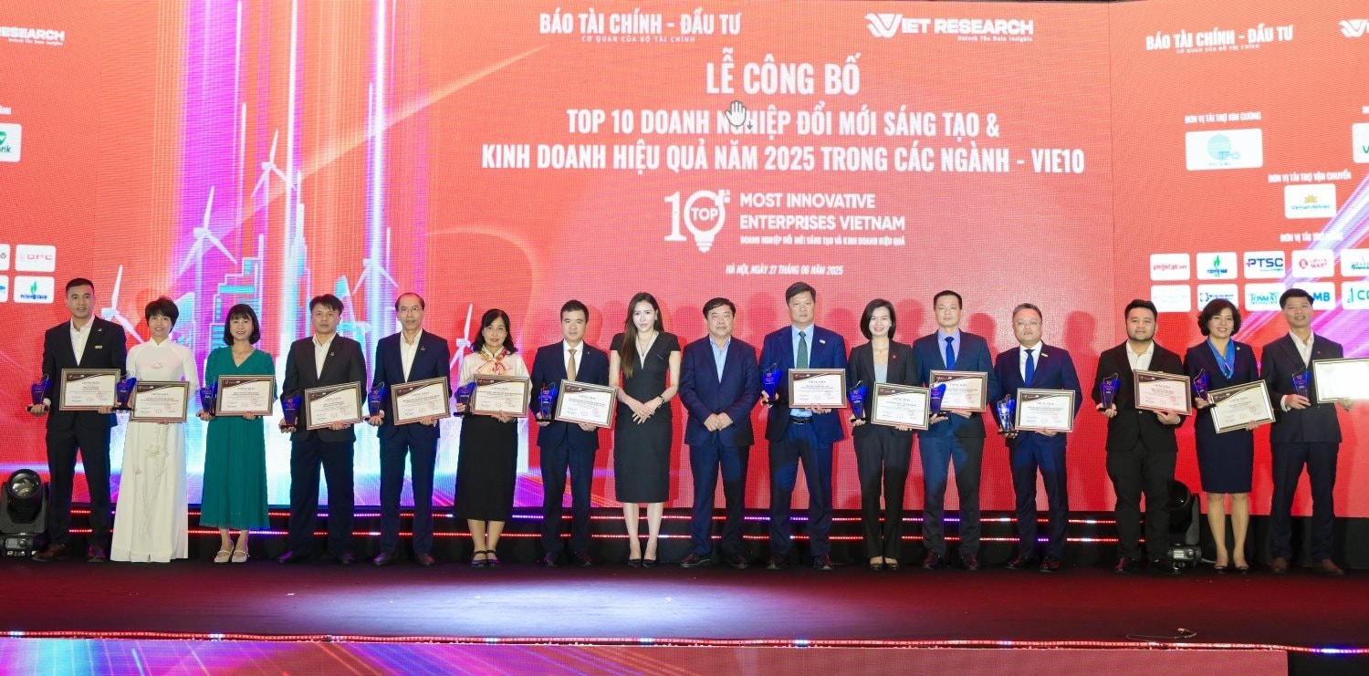 Tôn vinh gần 200 doanh nghiệp xanh và đổi mới sáng tạo tiêu biểu năm 2025