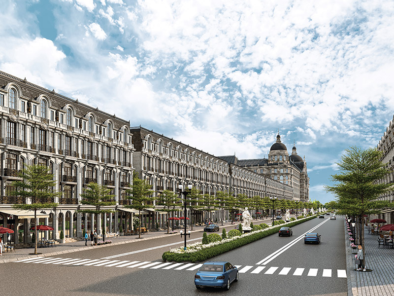 Quy hoạch khác biệt dung hoà an cư và kinh doanh của Noble Palace Tay Thang Long WorldHotels Residences