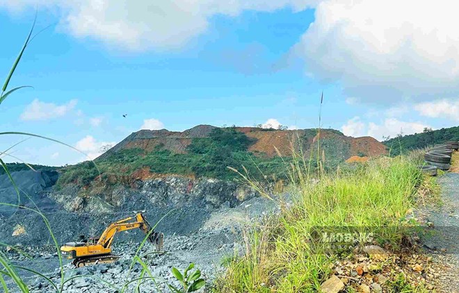 LBM thu hồi hơn 446.000m³ đất tầng phủ tại mỏ đá Tây Đại Lào