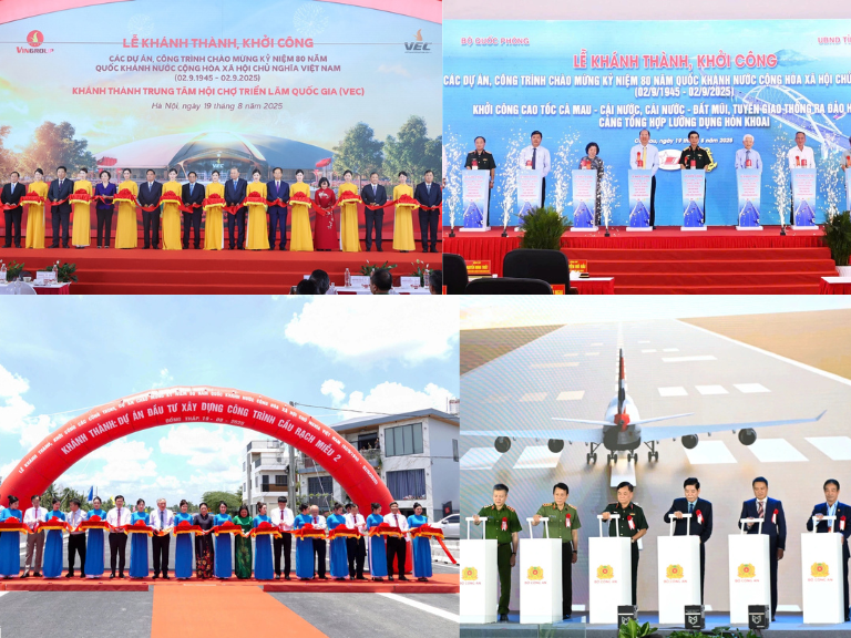 Bộ trưởng Bộ Xây dựng: 250 công trình được khởi công, khánh thành là nền móng về một Việt Nam hùng cường, thịnh vượng, văn minh 