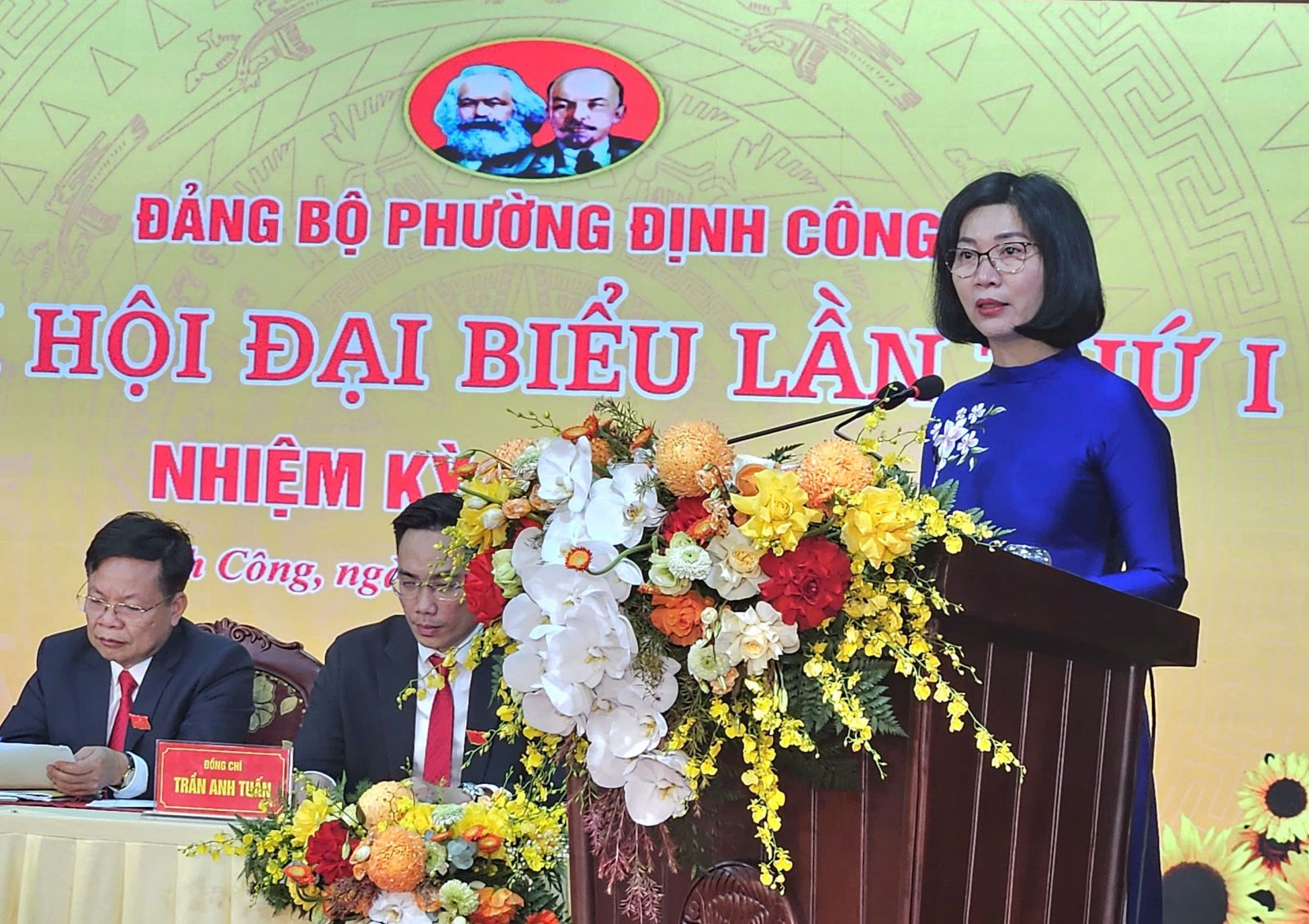Đồng chí Phùng Thị Hồng Hà - Phó Chủ tịch Thường trực HĐND Thành phố Hà Nội 