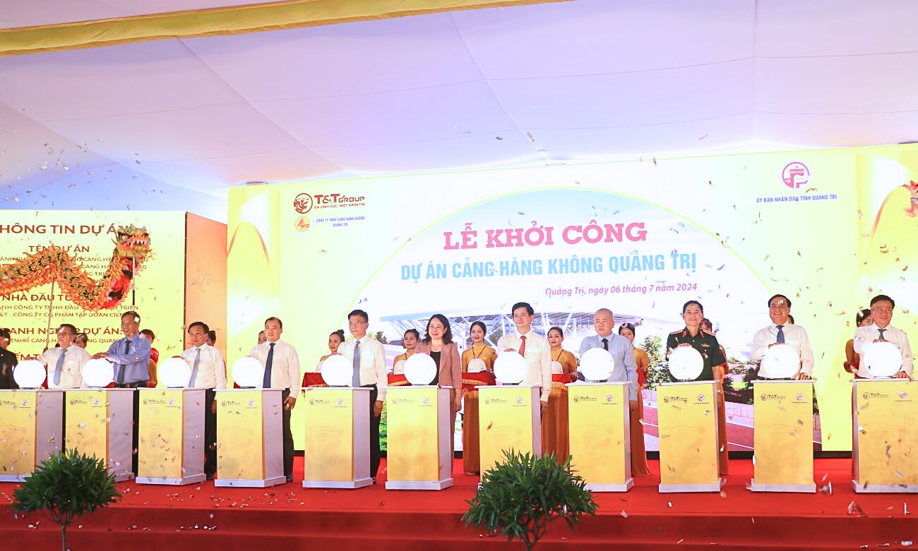 Quảng Trị khởi công dự án Cảng hàng không hơn 5.800 tỷ đồng