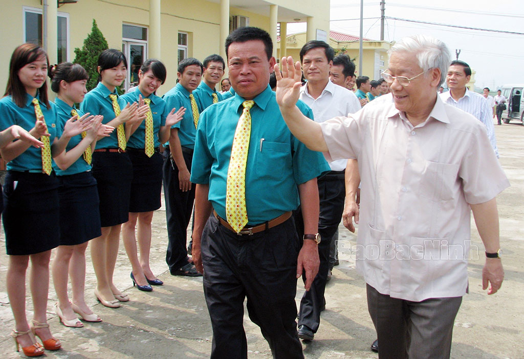 tổng bí thư với bắc ninh