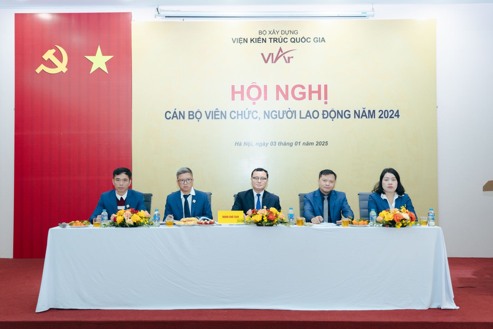 Viện Kiến trúc Quốc gia tổ chức Hội nghị cán bộ, viên chức người lao động năm 2024