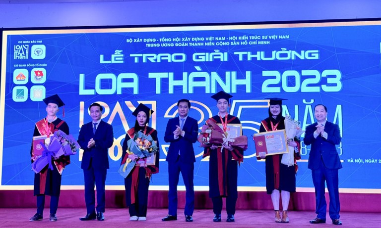 Trao giải thưởng Loa Thành cho 58 đồ án tốt nghiệp xuất sắc 
