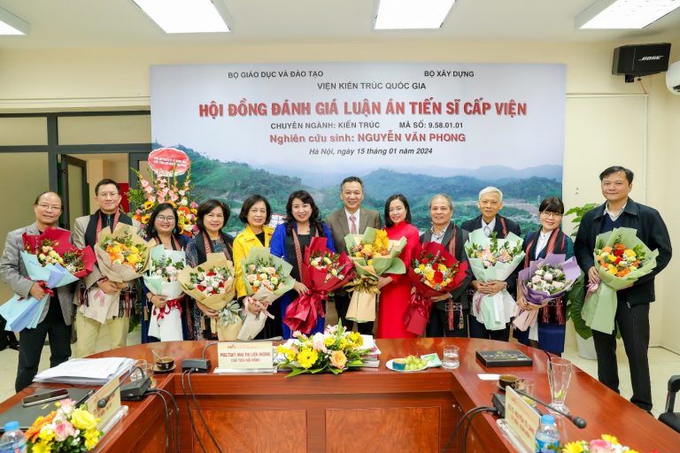 Hội đồng đánh giá luận án tiến sĩ cấp Viện cho NCS Nguyễn Văn Phong