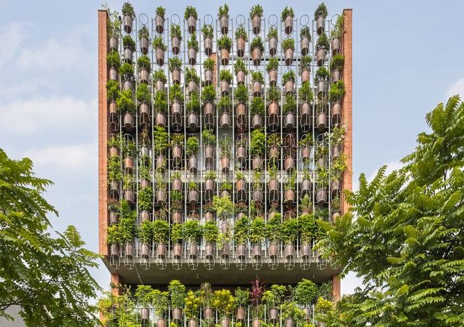 Thảm thực vật bay/H&P Architects