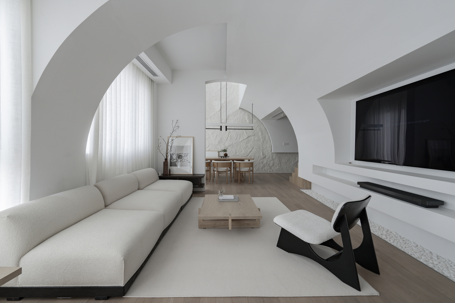 Căn hộ Duplex TS Lunar Cavern/TAA DESIGN + KHOA VU