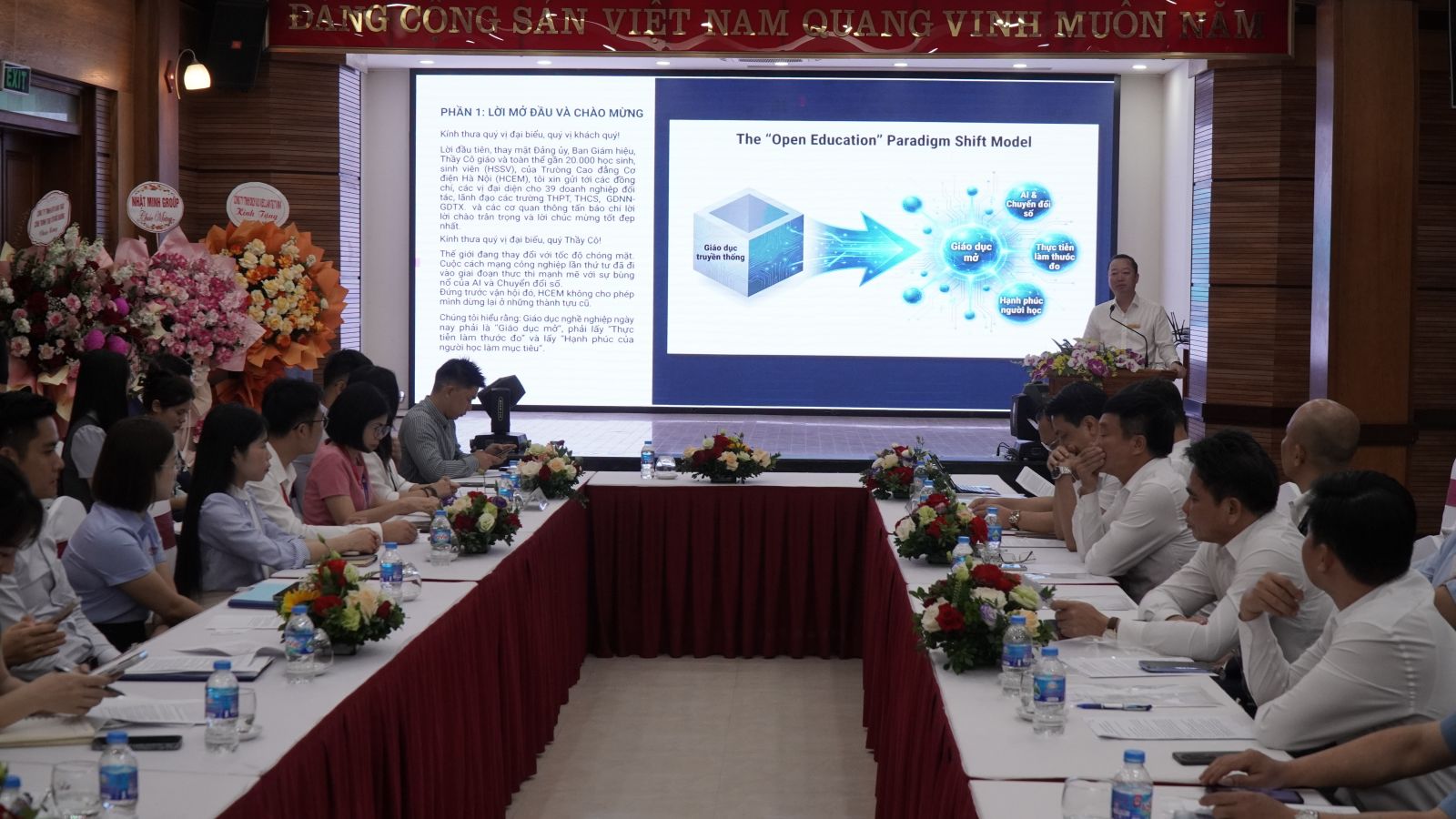 Gắn đào tạo với thực tiễn doanh nghiệp: Hướng đi chiến lược của Trường Cao đẳng Cơ điện Hà Nội