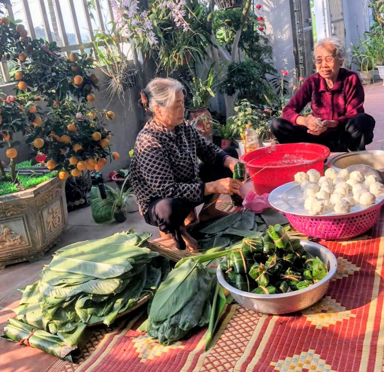 Tết Lùng Cùng ở Liên Minh: Hương bánh khúc kể chuyện mùa xuân xưa