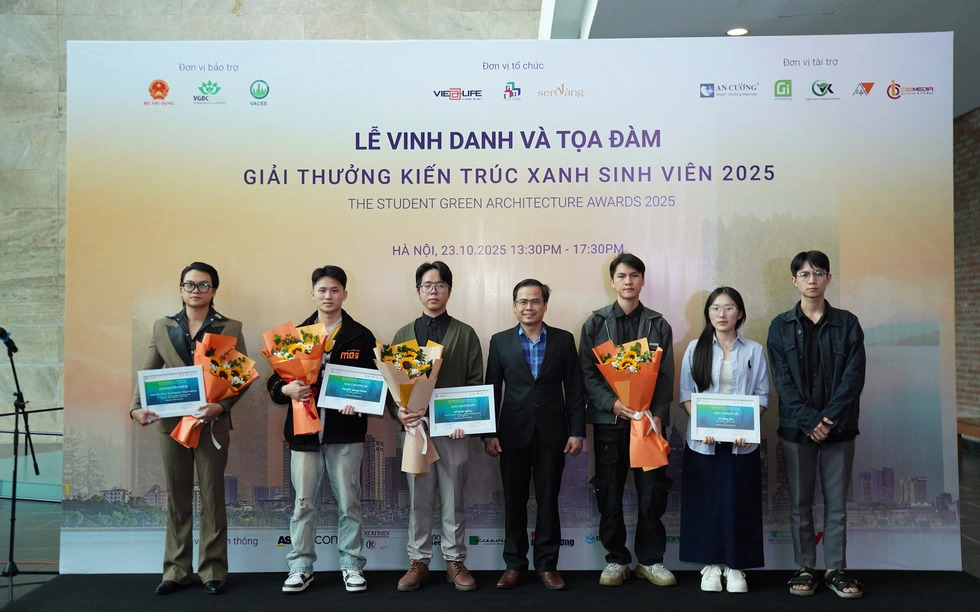 Phỏng vấn sinh viên đoạt giải Kiến trúc xanh sinh viên 2025