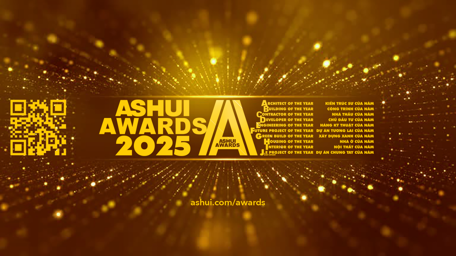Khởi động giải thưởng Ashui Awards 2025 (lần thứ 14) – “Oscars lĩnh vực Xây dựng tại Việt Nam” 