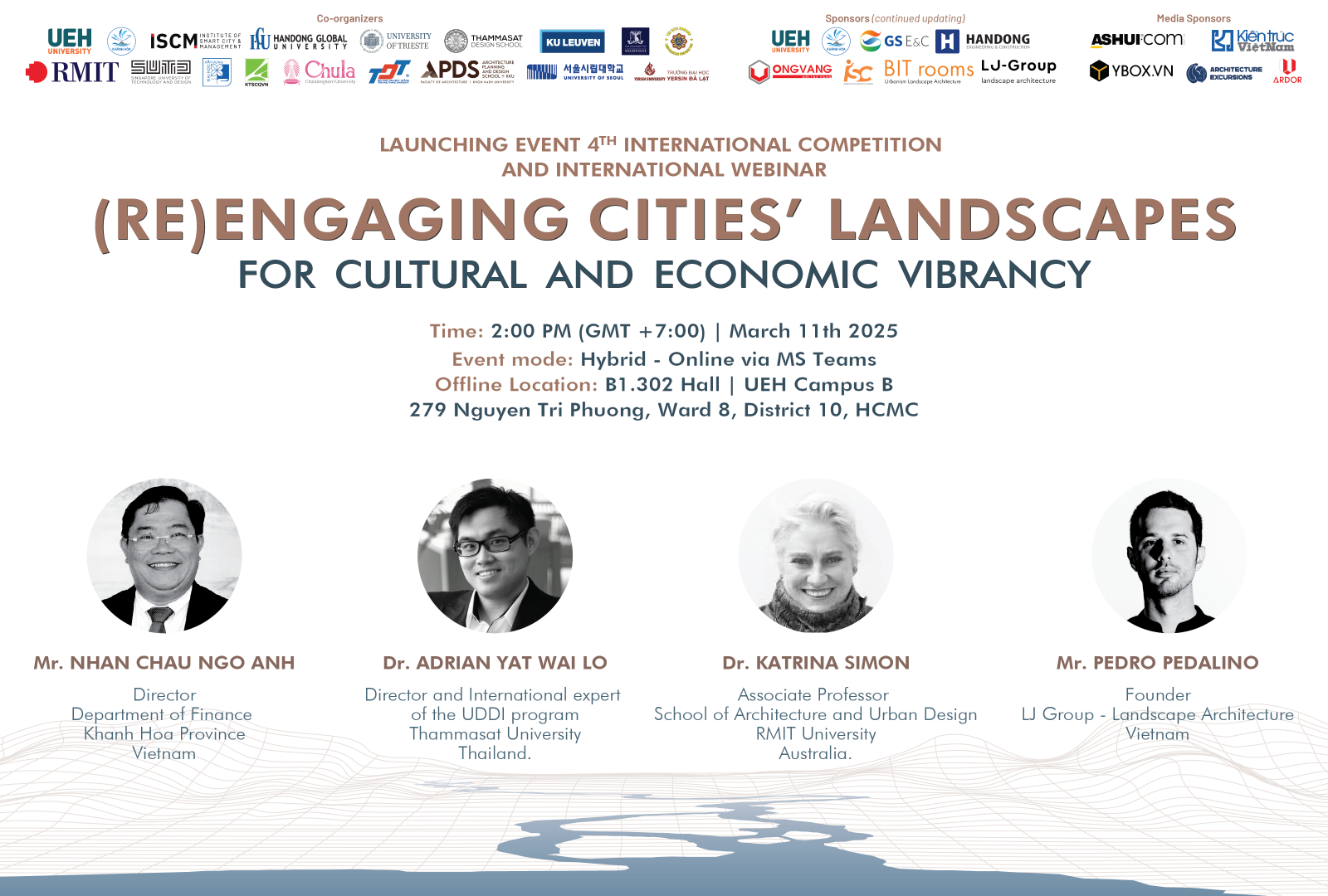 Lễ khởi động Cuộc thi Thiết kế Quốc tế Lần 4: (Re)engaging Cities’ Landscape for Cultural and Economic Vibrancy