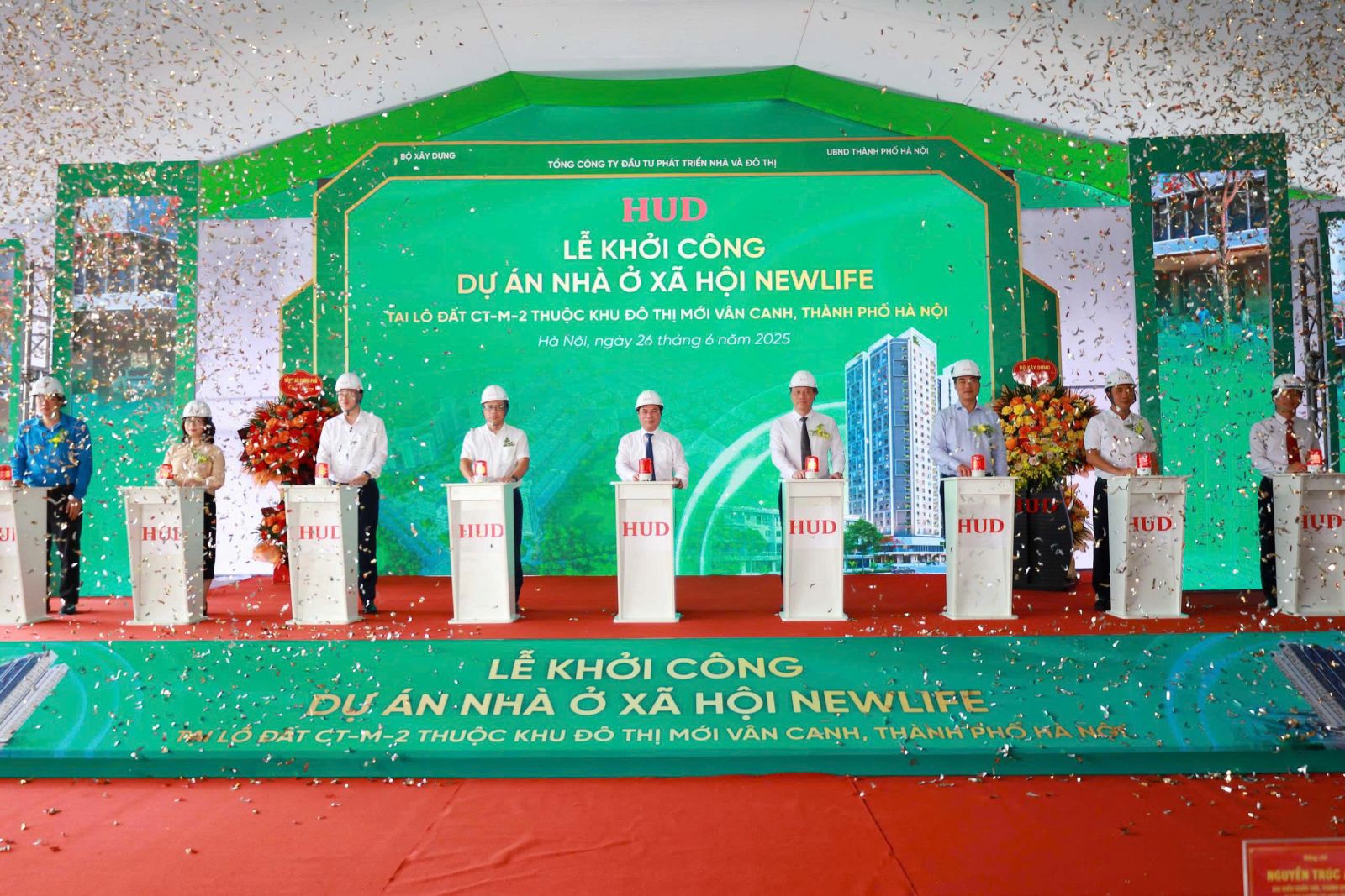 Hà Nội: Khởi công xây dựng Dự án Nhà ở xã hội CT-M2 tại Khu đô thị mới Vân Canh