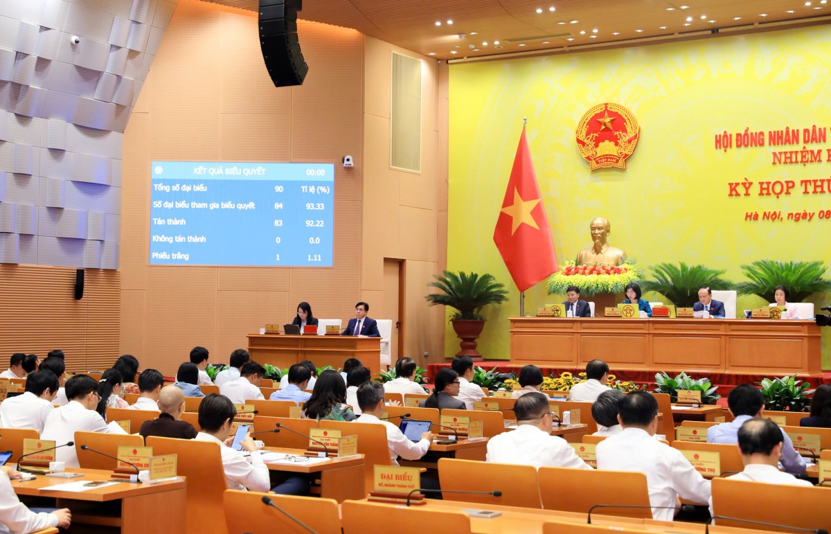 Hội đồng Nhân dân Thành phố Hà Nội thông qua Nghị quyết quy định một số nội dung chi và mức chi đặc thù nhằm hỗ trợ doanh nghiệp nhỏ và vừa trên địa bàn giai đoạn 2026 – 2030.