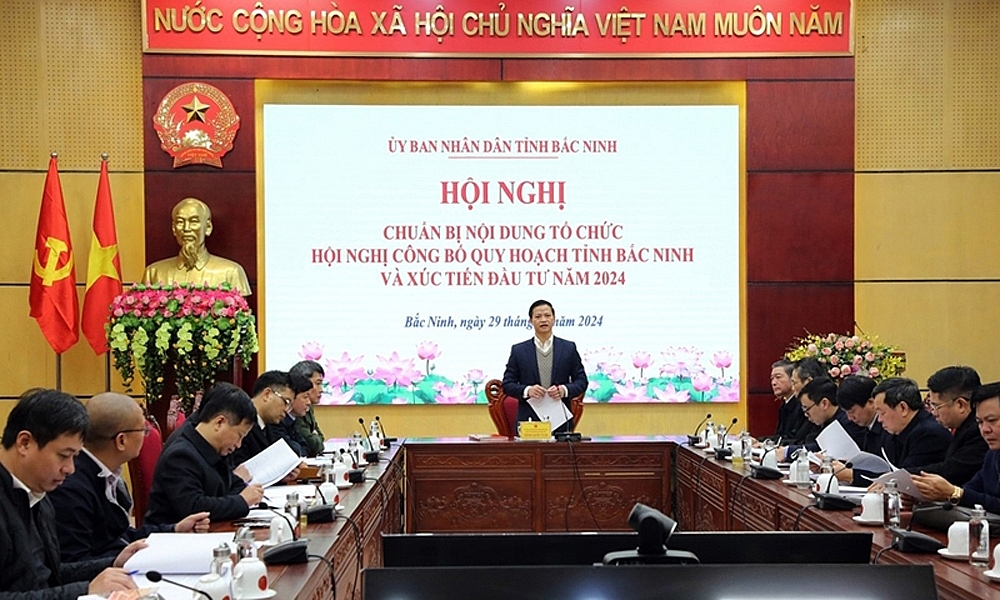 Trước đó, UBND tỉnh Bắc Ninh đã tổ chức hội nghị công bố Quy hoạch và Xúc tiến đầu tư năm 2024 và đã chuẩn bị rất kỹ nội dung cho sự kiện quan trọng này.