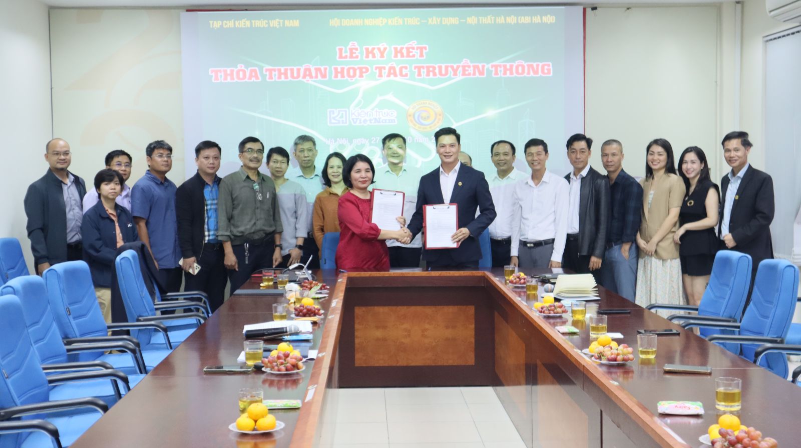 Tạp chí Kiến trúc Việt Nam và Hội Doanh nghiệp ABI Hà Nội ký kết hợp tác nghiên cứu – truyền thông