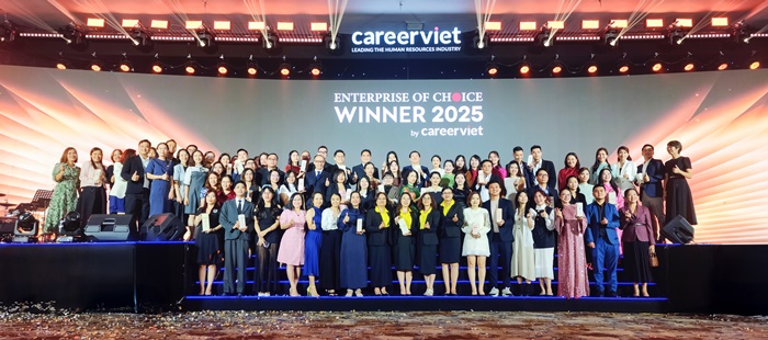 Careerviet công bố bảng xếp hạng “doanh nghiệp yêu thích 2025” do người lao động bình chọn