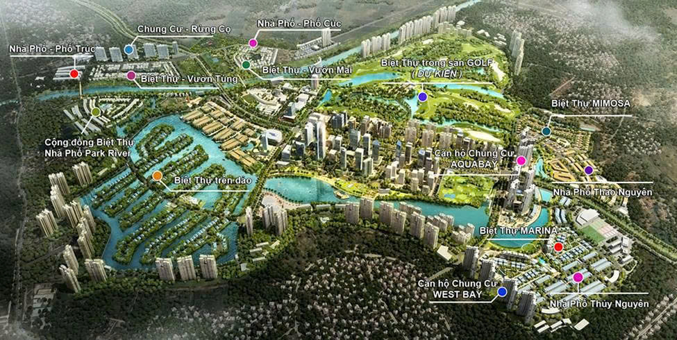 Khu đô thị mới Ecopark, Hà Nội xây dựng từ năm 2003