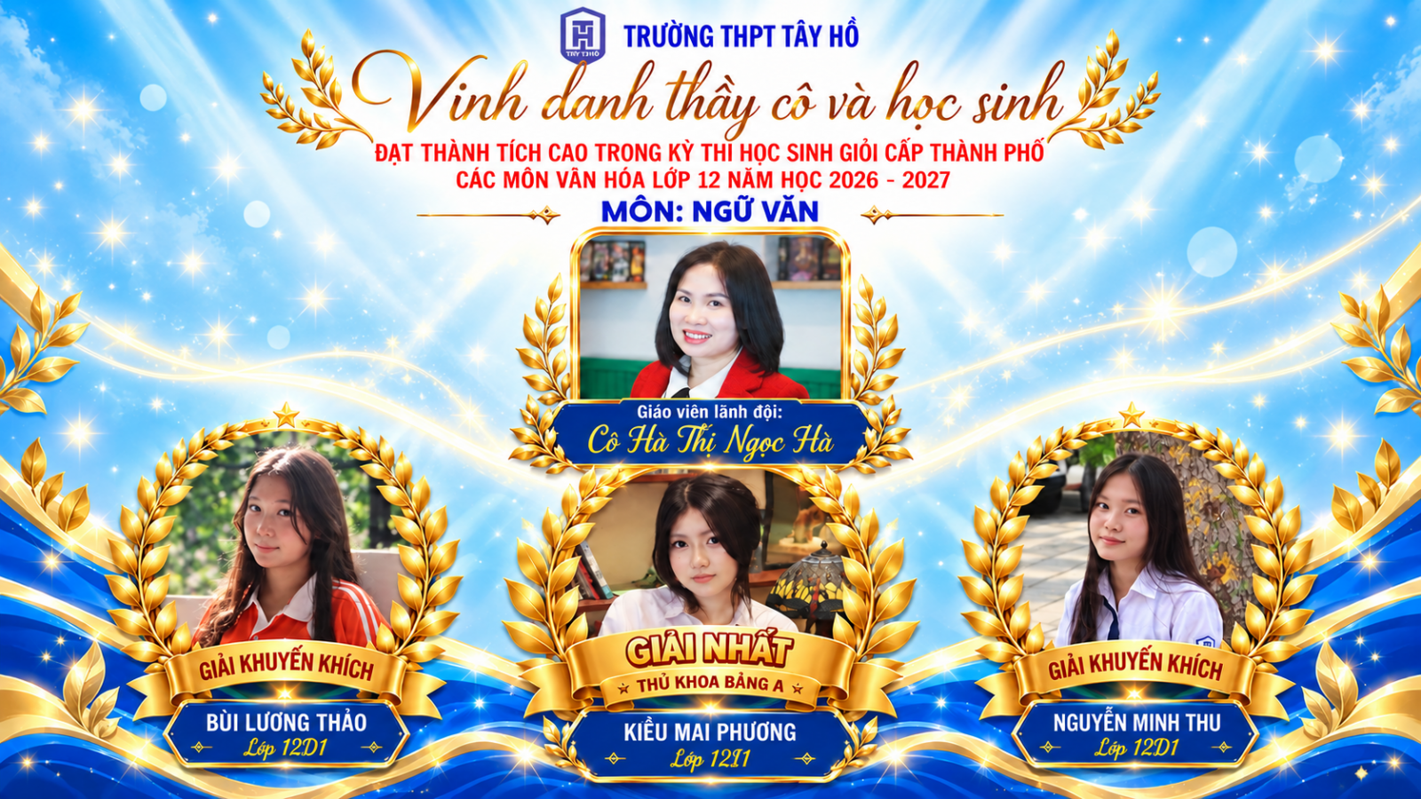Kiều Mai Phương: Giải Nhất Ngữ văn và lời tri ân “Em chưa từng đi một mình”