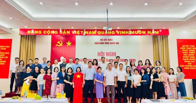 Viện Kiến trúc Quốc gia tổ chức Hội nghị điển hình tiên tiến giai đoạn 2025-2030